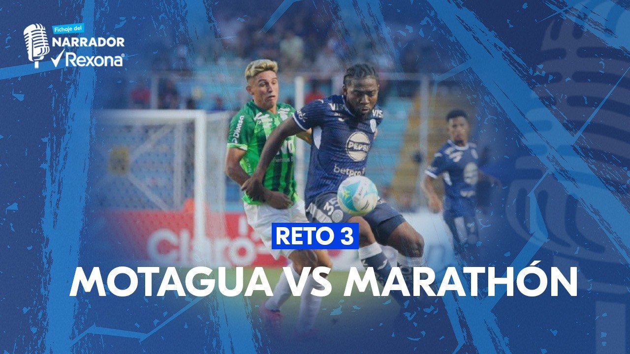Reto #3 Motagua vs Marathón - Fichaje del Narrador Rexona