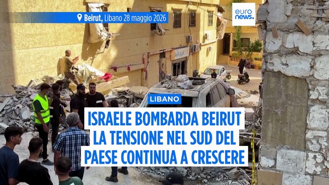 Israele attacca il Libano meridionale, colpita anche Beirut