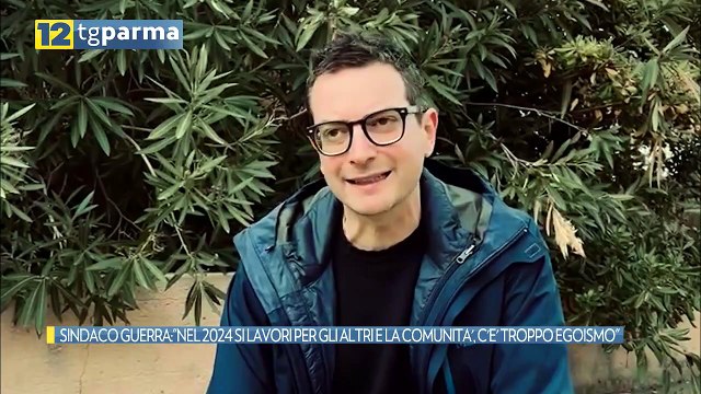 SINDACO GUERRA: NEL 2024 SI LAVORI PER GLI ALTRI E LA COMUNITA', C'E' TROPPO EGOISMO | SINDACO GUERRA: NEL 2024 SI LAVORI PER GLI ALTRI E LA COMUNITA', C'E' TROPPO EGOISMO