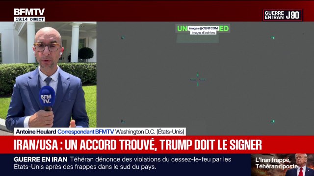 L'Iran et les États-Unis ont établi un cadre d'accord pour étendre le cessez-le-feu, en attente de validation par Donald Trump