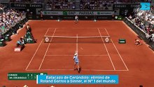 Batacazo de Cerúndolo: eliminó de Roland Garros a Sinner, el Nº 1 del mundo