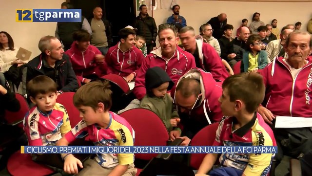 CICLISMO, PREMIATI I MIGLIORI DEL 2023 NELLA FESTA ANNUALE DELLA FCI PARMA | CICLISMO, PREMIATI I MIGLIORI DEL 2023 NELLA FESTA ANNUALE DELLA FCI PARMA