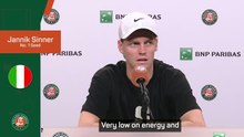 Sinner refuses to blame heat for French Open exit