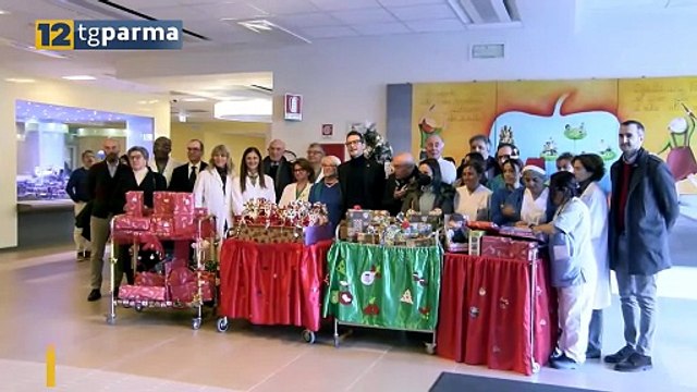 OSPEDALE DEI BAMBINI: VISITA DI BABBO NATALE CON LA FONDAZIONE CARIPARMA | OSPEDALE DEI BAMBINI: VISITA DI BABBO NATALE CON LA FONDAZIONE CARIPARMA