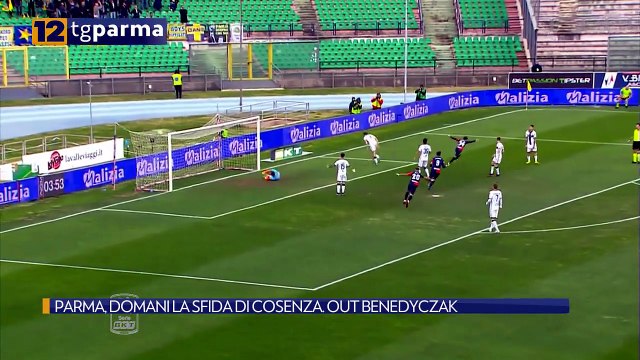 PARMA, DOMANI LA SFIDA DI COSENZA. OUT BENEDYCZAK | PARMA, DOMANI LA SFIDA DI COSENZA. OUT BENEDYCZAK