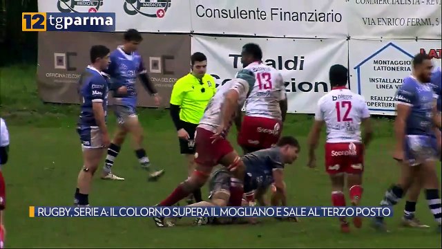 RUGBY, SERIE A: IL COLORNO SUPERA IL MOGLIANO E SALE AL TERZO POSTO | RUGBY, SERIE A: IL COLORNO SUPERA IL MOGLIANO E SALE AL TERZO POSTO