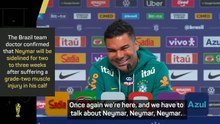 Casemiro tired of always talking about Neymar
