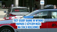 Trzy osoby ranne w ataku nożownika na dworcu w Szwajcarii