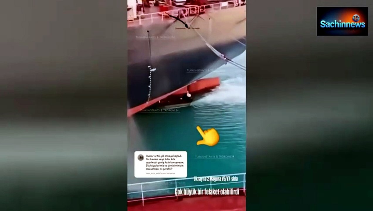 Black Sea Drone Attacks Hit Russian-Linked Oil Tankers Near Turkey