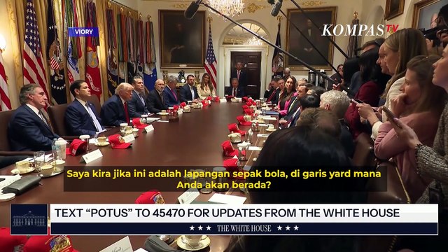Memanas! Trump Ultimatum Habisi Iran di Depan Menteri Perang AS