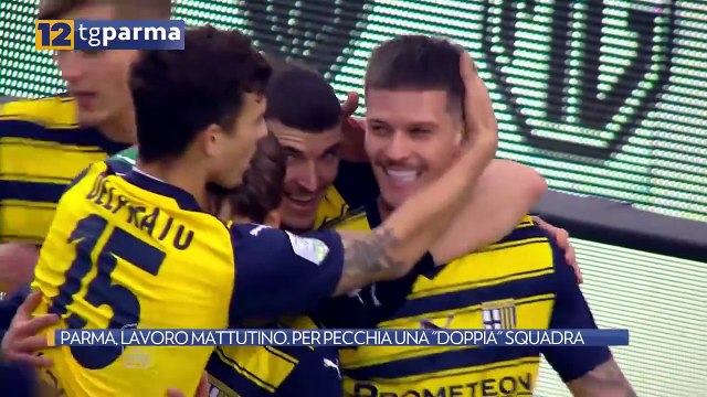 PARMA, LAVORO MATTUTINO. PER PECCHIA UNA DOPPIA SQUADRA | PARMA, LAVORO MATTUTINO. PER PECCHIA UNA DOPPIA SQUADRA