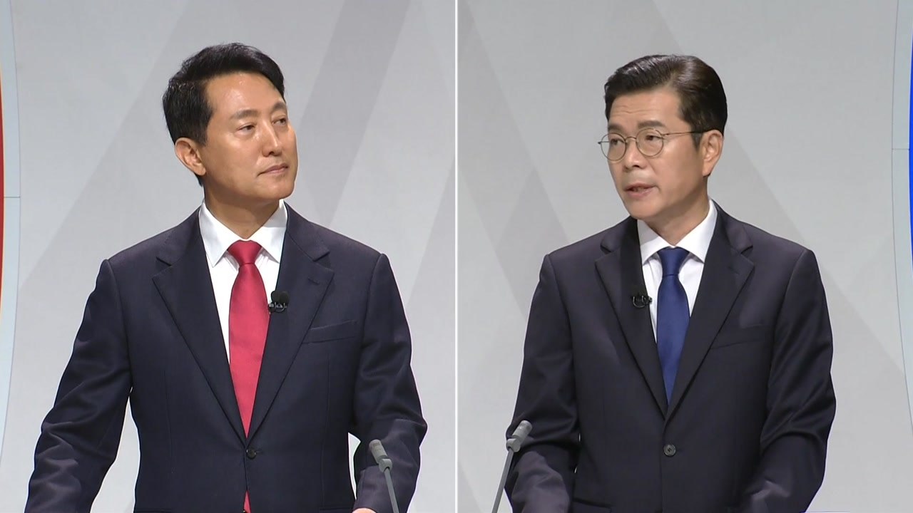 정원오 "GTX 현장도 안 가봐"...오세훈 "안전을 선거 소재 삼아" / YTN