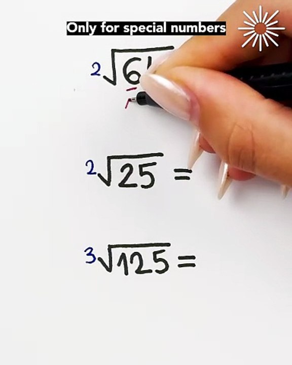 Master square roots fast with this simple trick! 🔢🧠