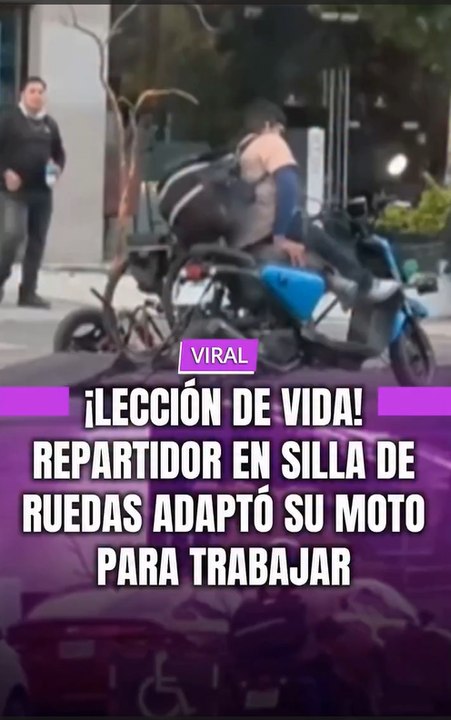 Desde Guadalajara, México, la historia de un repartidor de plataformas digitales está conmoviendo al mundo entero y dando una invaluable lección de vida en redes sociales.