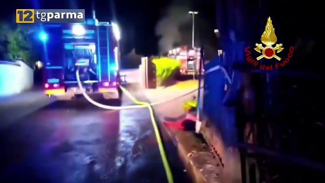 INCENDIO IN UNA VILLETTA A SALSOMAGGIORE, DANNI INGENTI | INCENDIO IN UNA VILLETTA A SALSOMAGGIORE, DANNI INGENTI