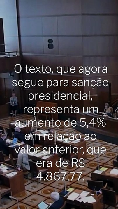 Senado aprova piso salarial de R$ 5.130 para professores em 2026