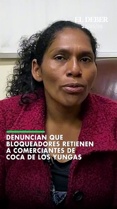 Denuncian que bloqueadores retienen a comerciantes de coca de los Yungas