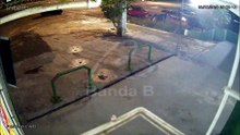 Vídeo mostra suspeitos em crime contra dono de borracharia em Curitiba