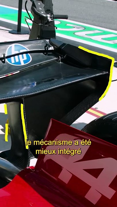 L’aileron arrière de Ferrari | F1 Tech #Ferrari #F1 #TechniqueF1