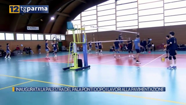 INAUGURATA LA PALESTRA DEL PALA PONTI DOPO I LAVORI ALLA PAVIMENTAZIONE | INAUGURATA LA PALESTRA DEL PALA PONTI DOPO I LAVORI ALLA PAVIMENTAZIONE