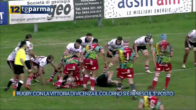RUGBY, CON LA VITTORIA DI VICENZA IL COLORNO SI È RIPRESO IL 3° POSTO | RUGBY, CON LA VITTORIA DI VICENZA IL COLORNO SI È RIPRESO IL 3° POSTO