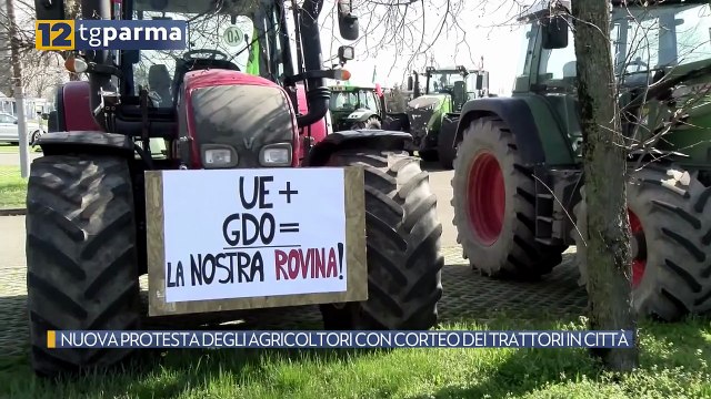 NUOVA PROTESTA DEGLI AGRICOLTORI CON CORTEO DEI TRATTORI IN CITTÀ | NUOVA PROTESTA DEGLI AGRICOLTORI CON CORTEO DEI TRATTORI IN CITTÀ