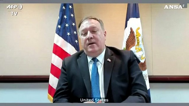 Iran, Pompeo all'Onu: Fine embargo mette a rischio la stabilita' del Medio Oriente
