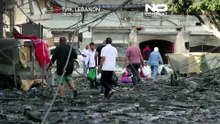 Líbano: los vecinos de Tiro retiran escombros tras bombardeos israelíes