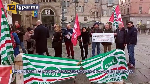 EMERGENZA ABITATIVA, ANCHE A PARMA LO SCIOPERO NAZIONALE DI FEDERCASA | EMERGENZA ABITATIVA, ANCHE A PARMA LO SCIOPERO NAZIONALE DI FEDERCASA