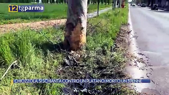 CHIOZZOLA, AUTO SI SCHIANTA CONTRO UN PLATANO: MORTO UN 39ENNE | CHIOZZOLA, AUTO SI SCHIANTA CONTRO UN PLATANO: MORTO UN 39ENNE