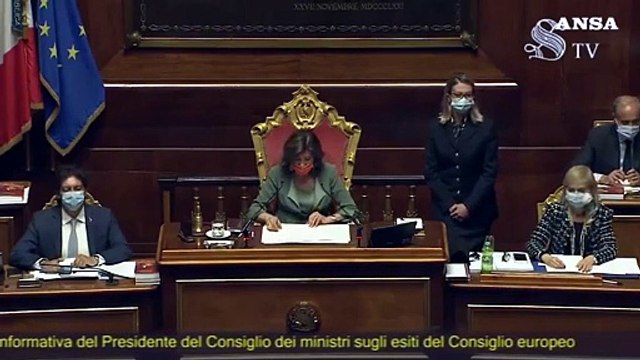 Conte riferisce in Senato: ovazione per il premier a Palazzo Madama
