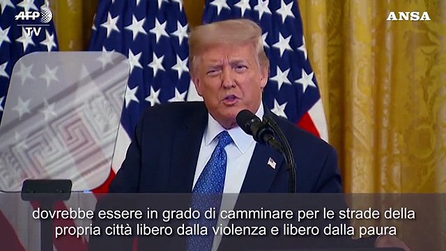 Usa, Trump: Invieremo agenti federali a Chicago