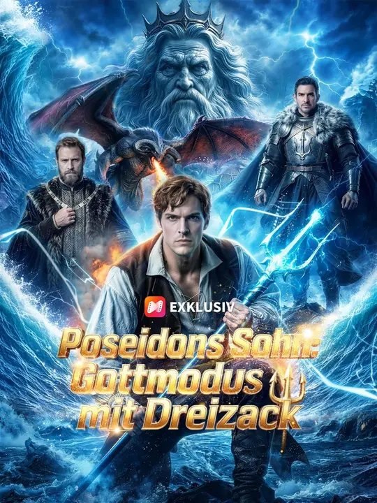 (Synchro) Poseidons Sohn: Gottmodus mit Dreizack | Komplette Serie | Short Drama Deutsch