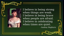 Audrey Hepburn's Most Inspiring Quotes to Live By
