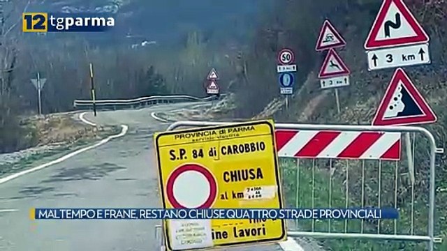 MALTEMPO E FRANE, RESTANO CHIUSE QUATTRO STRADE PROVINCIALI | MALTEMPO E FRANE, RESTANO CHIUSE QUATTRO STRADE PROVINCIALI