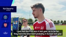 Arsenal will beat PSG - Havertz confident despite underdog tag