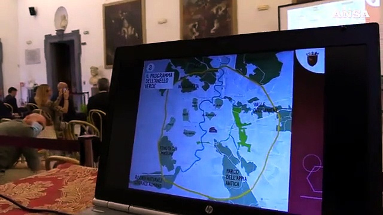 Roma, presentato l'anello verde