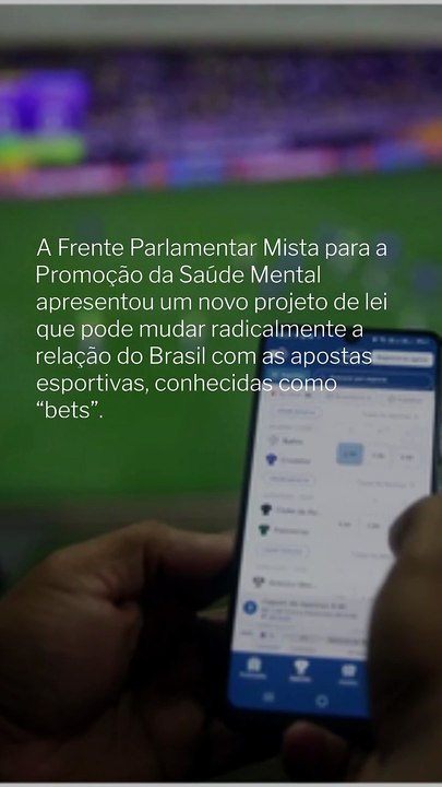 Vídeo - Frente parlamentar cria projeto contra anúncio e patrocínio das bets