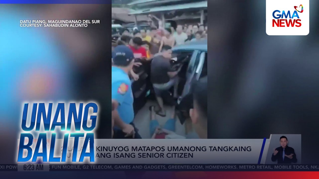 2 lalaki, kinuyog matapos umanong tangkaing dukutin ang isang senior citizen | Unang Balita