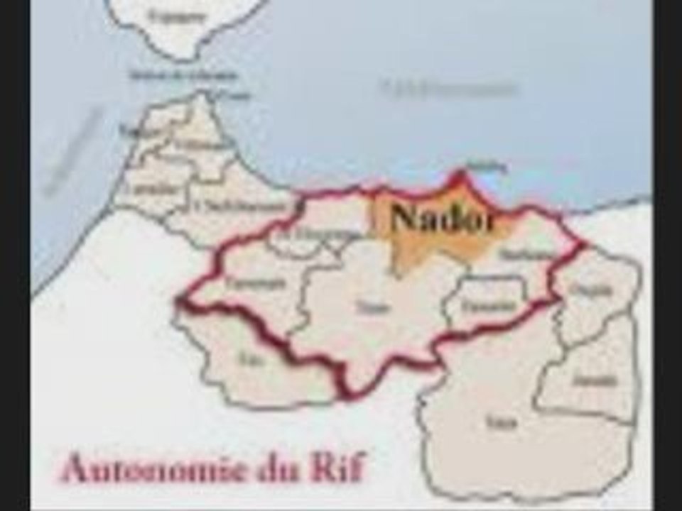 Reggada rif al hoceima nador