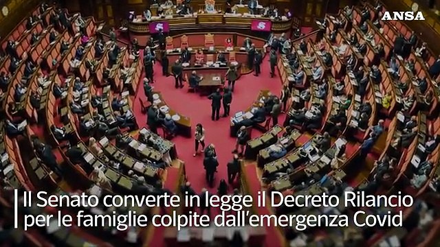 Il Senato da' l'ok al Decreto Rilancio: ecco cosa prevede
