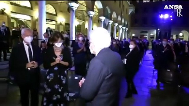 Mattarella all'apertura delle cerimonie per i 700 anni dalla morte di Dante
