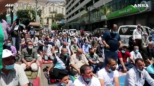 Accordo Israele-Emirati Arabi Uniti: la protesta dei palestinesi
