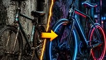 From Scrap To Cyber Future 🚲⚡