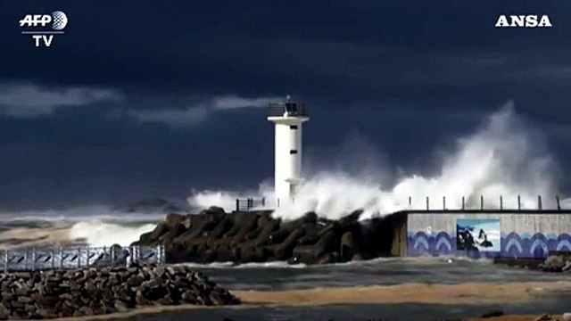 Tifone Haishen, dopo il Giappone colpisce la Corea del Sud