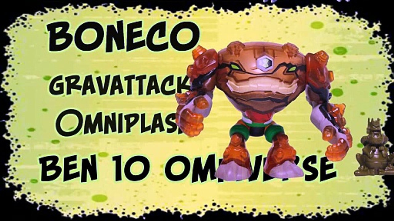 Análise- Boneco do Gravattack Omniplasm- Ben 10 Omniverse