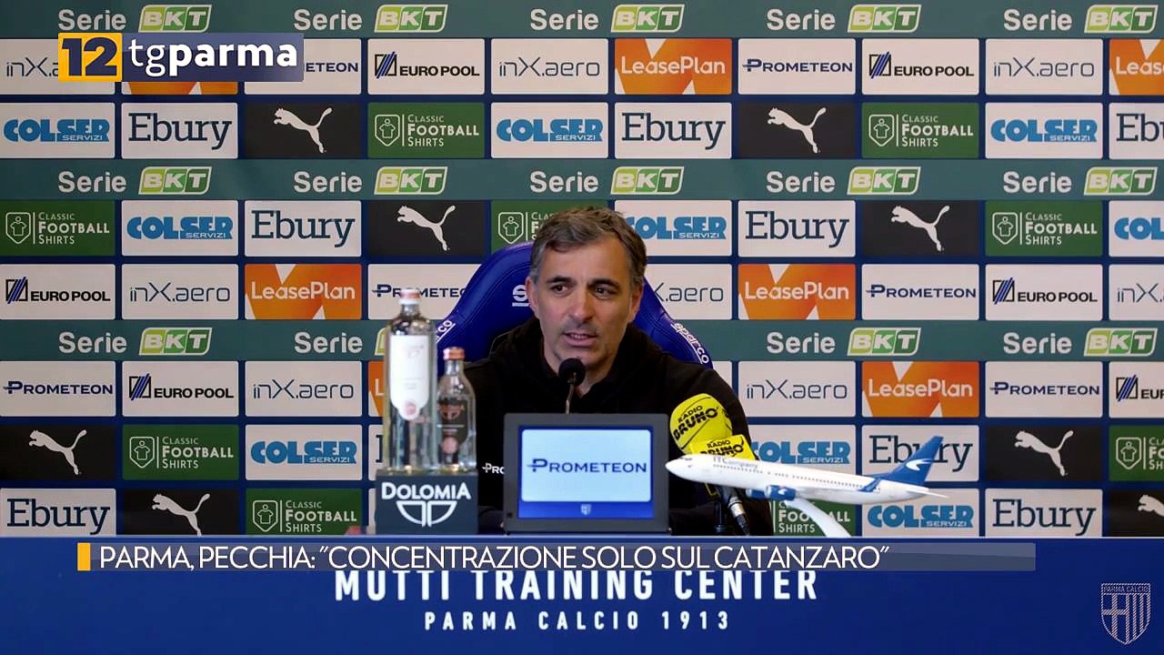 PARMA, PECCHIA: "CONCENTRAZIONE SOLO SUL CATANZARO" | PARMA, PECCHIA: "CONCENTRAZIONE SOLO SUL CATANZARO"