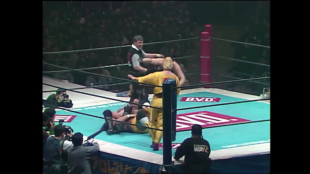 1996.02.04 - 04. Gedo-Hiromichi Fuyuki vs. Yoji Anjo-Yoshihiro Takayama