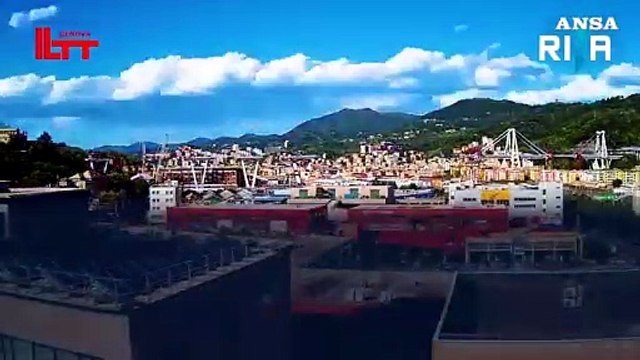 Ponte di Genova, 15 mesi dei lavori in timelapse