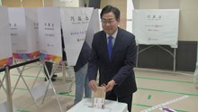 인천시장 후보 3명도 사전투표 첫 날 한 표 행사 / YTN